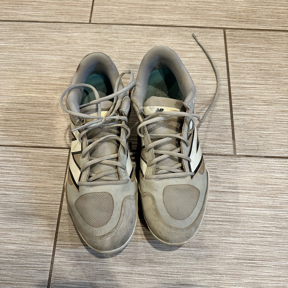 New Balance Gray Athletic Men's cleats soccer baseball 11.5